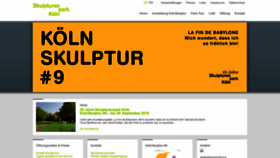 What Skulpturenparkkoeln.de website looked like in 2019 (5 years ago)