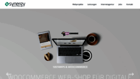 What Synergy-solutions.de website looked like in 2019 (5 years ago)