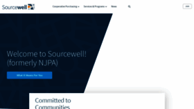 What Sourcewell-mn.gov website looked like in 2019 (5 years ago)