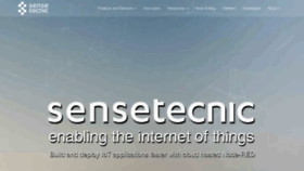 What Sensetecnic.com website looked like in 2019 (5 years ago)