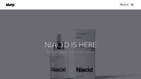 What Slurp.co.kr website looked like in 2019 (6 years ago)