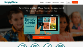 What Simplycircle.com website looked like in 2019 (5 years ago)