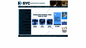 What Sycelectronica.com.ar website looked like in 2019 (5 years ago)