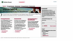 What Steuerlex24.de website looked like in 2019 (5 years ago)