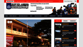 What Smkhsagung.sch.id website looked like in 2019 (5 years ago)