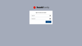 What Suzukifamily.com.pk website looked like in 2019 (5 years ago)