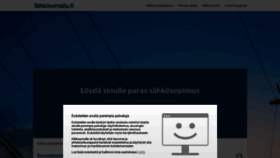What Sahkovertailu.fi website looked like in 2019 (5 years ago)