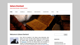 What Sahara-overland.com website looked like in 2019 (5 years ago)