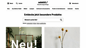 What Selekkt.com website looked like in 2019 (5 years ago)