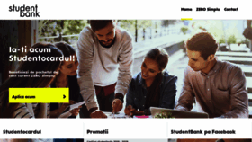 What Studentbank.ro website looked like in 2019 (5 years ago)