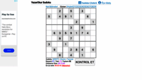 What Sudoku.yazarokur.com website looked like in 2019 (5 years ago)