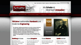 What Schatte.org website looked like in 2019 (5 years ago)