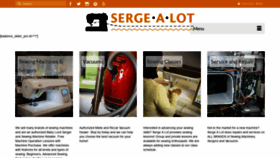What Sergealot.com website looked like in 2019 (5 years ago)