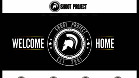 What Shootproject.com website looked like in 2019 (5 years ago)