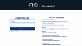 What Schoolnet.uniararas.br website looked like in 2019 (5 years ago)