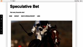 What Speculativebet.com website looked like in 2019 (5 years ago)