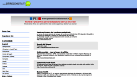 What Sitirecensiti.it website looked like in 2019 (5 years ago)