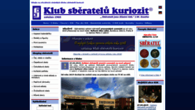What Sberatel-ksk.cz website looked like in 2019 (5 years ago)