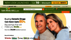 What Safemeds4all.com website looked like in 2019 (5 years ago)
