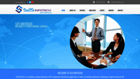 What S2sinfotech.com website looked like in 2019 (5 years ago)