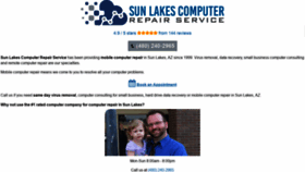 What Sunlakescomputerrepair.com website looked like in 2019 (5 years ago)