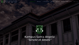 What Santa-angela.sch.id website looked like in 2019 (5 years ago)