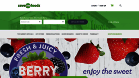 What Saveonfoods.ca website looked like in 2019 (4 years ago)