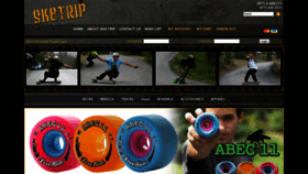 What Sk8trip.com website looked like in 2019 (5 years ago)