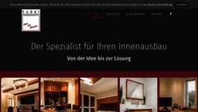 What Schreinerei-huber.de website looked like in 2019 (5 years ago)