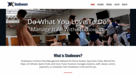 What Studioware2.com website looked like in 2019 (5 years ago)