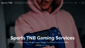 What Sportstnb.com website looked like in 2019 (6 years ago)