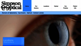 What Simpsonopticalky.com website looked like in 2019 (5 years ago)