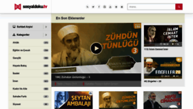 What Sosyaldoku.tv website looked like in 2019 (5 years ago)