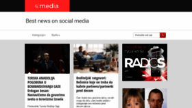 What Smedia.rs website looked like in 2019 (7 years ago)