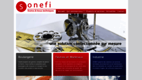 What Sonefi.com website looked like in 2019 (5 years ago)