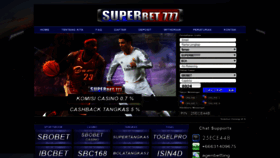What Superbet777.com website looked like in 2019 (5 years ago)