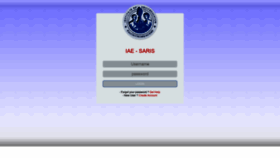 What Saris.iae.ac.tz website looked like in 2019 (5 years ago)