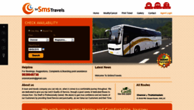 What Srismstravels.com website looked like in 2019 (5 years ago)