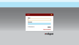 What Secure.redspotapp.com website looked like in 2019 (5 years ago)