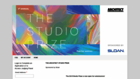 What Studioprize.com website looked like in 2019 (5 years ago)