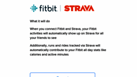 What Strava.fitbit.com website looked like in 2019 (5 years ago)