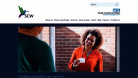 What Scwcsu.nhs.uk website looked like in 2019 (4 years ago)