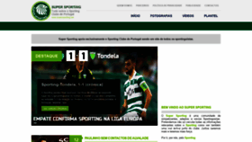 What Supersporting.net website looked like in 2019 (4 years ago)