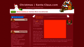 What Santaclaus.com website looked like in 2019 (5 years ago)
