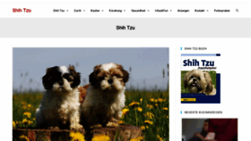 What Shihtzu.de website looked like in 2019 (4 years ago)