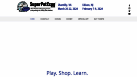 What Superpetexpo.com website looked like in 2019 (4 years ago)