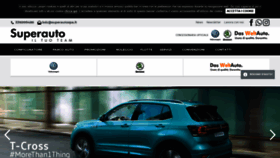 What Superautospa.it website looked like in 2019 (5 years ago)
