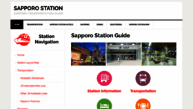 What Sapporostation.com website looked like in 2019 (5 years ago)