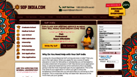 What Sopindia.com website looked like in 2019 (4 years ago)