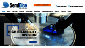 What Semidice.com website looked like in 2019 (6 years ago)